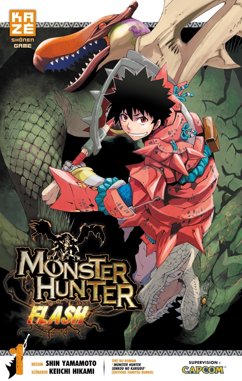 ebook cover of Monster Hunter Flash Chapitre 1, by