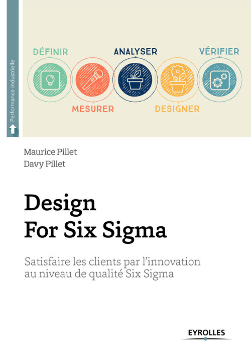 Couverture ebook de Design For Six Sigma, de Davy Pillet, Maurice Pillet