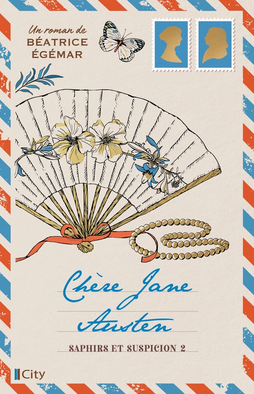 Couverture ebook de Chère Jane Austen T2, de Béatrice Egémar