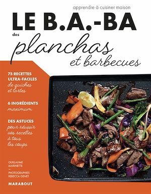 ebook cover of Le B.A.-BA de la cuisine - Planchas et barbecue, by Elisabeth Guédes
