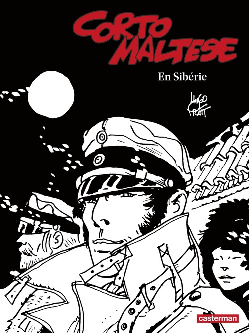 Couverture ebook de Corto Maltese (Tome 6) - En Sibérie (édition enrichie noir et blanc), de Hugo Pratt