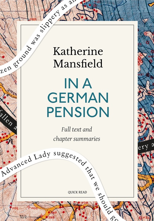 Couverture ebook de In a German Pension: A Quick Read edition, de Katherine Mansfield, Quick Read