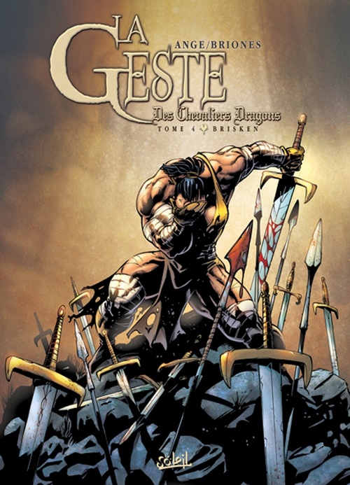 ebook cover of La Geste des Chevaliers Dragons T04 - Brisken, by  Ange