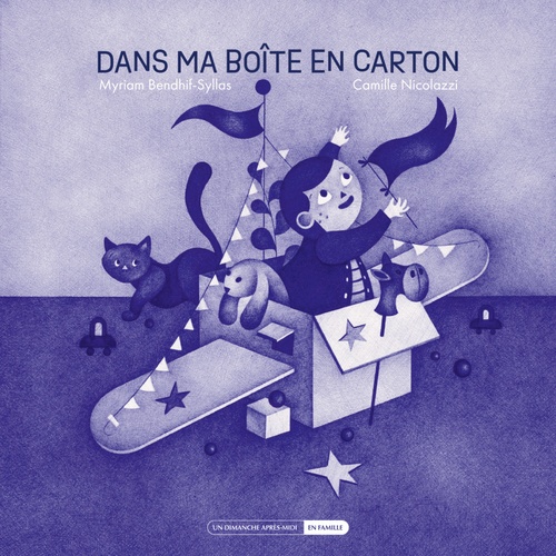ebook cover of Dans ma boîte en carton, by Myriam Bendhif-Syllas