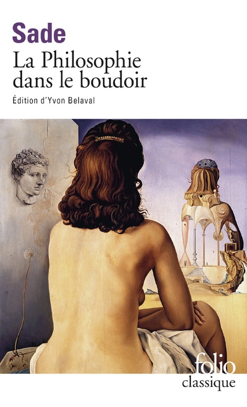 Couverture ebook de La Philosophie dans le boudoir ou Les Instituteurs immoraux, de Donatien-Alphonse-François de Sade