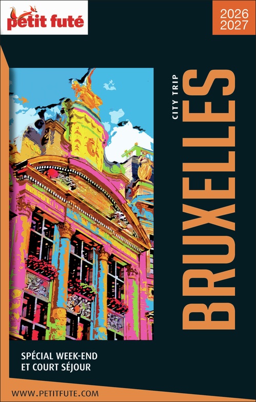 Couverture ebook de Guide Bruxelles City Trip 2026 City trip Petit Futé, de Collectif