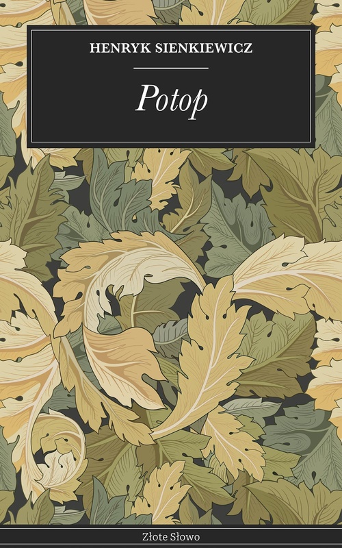 ebook cover of Potop, by Henryk Sienkiewicz