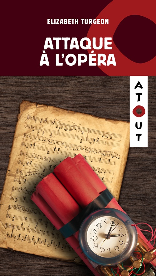 ebook cover of Attaque à l'opéra, by Elizabeth Turgeon