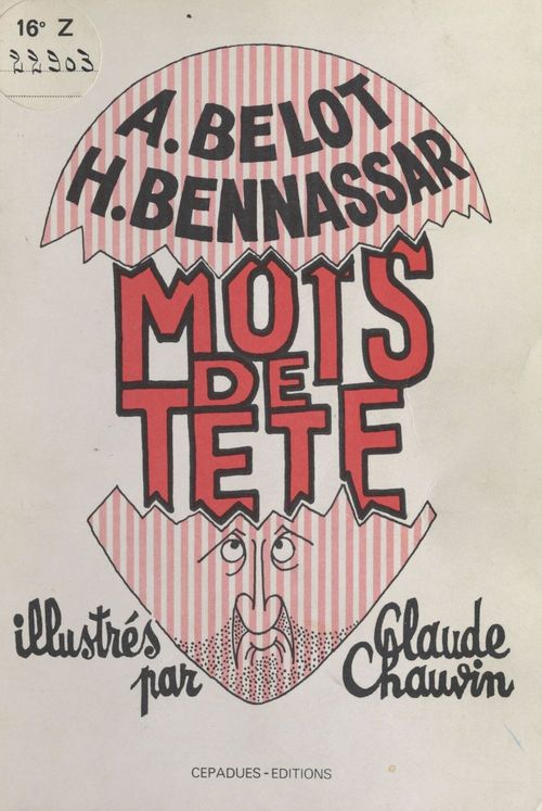 ebook cover of Mots de tête, by Henri Belot, Henri Bennassar