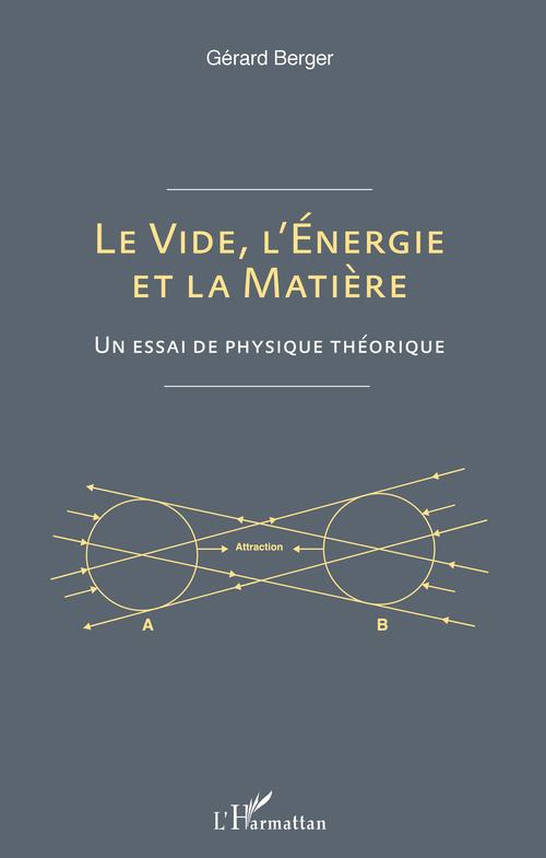 Couverture ebook de Le vide, l'énergie et la matière, de Gérard Berger
