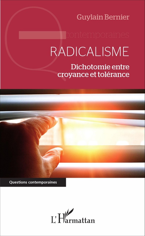 Couverture ebook de Radicalisme, de Guylain Bernier