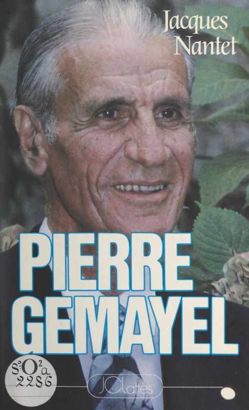 ebook cover of Pierre Gemayel, by Jacques Nantet