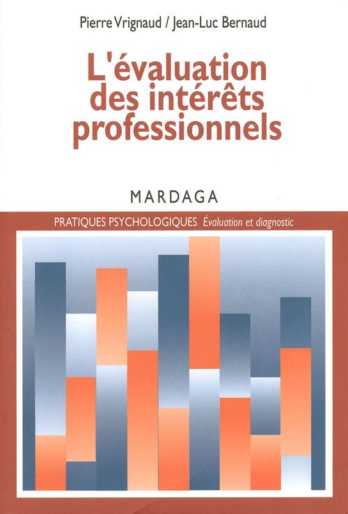 ebook cover of L'évaluation des intérêts professionnels, by Jean-Luc Bernaud, Pierre Vrignaud