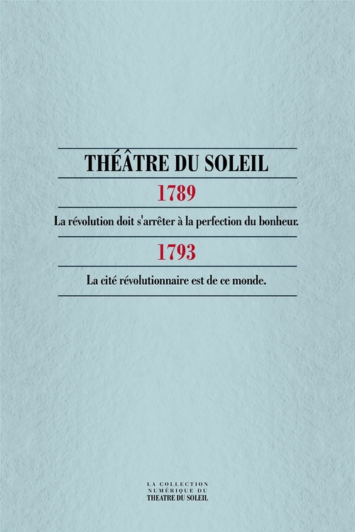 Couverture ebook de 1789 / 1793, de Collectif