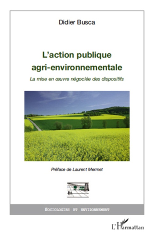 Couverture ebook de L'action publique agri-environnementale, de Didier Busca