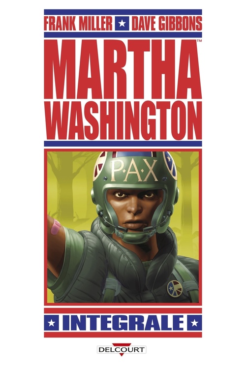 ebook cover of Martha Washington - Intégrale, by Frank Miller