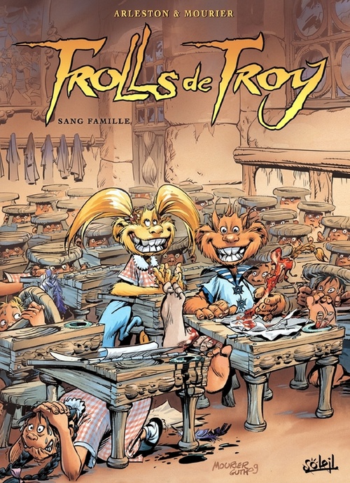 ebook cover of Trolls de Troy T12 - Sang famille, by Christophe Arleston