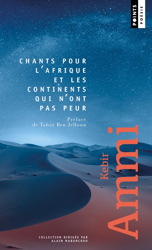Couverture ebook de Chants pour l'Afrique et les continents qui n'ont pas peur, de Kebir Ammi