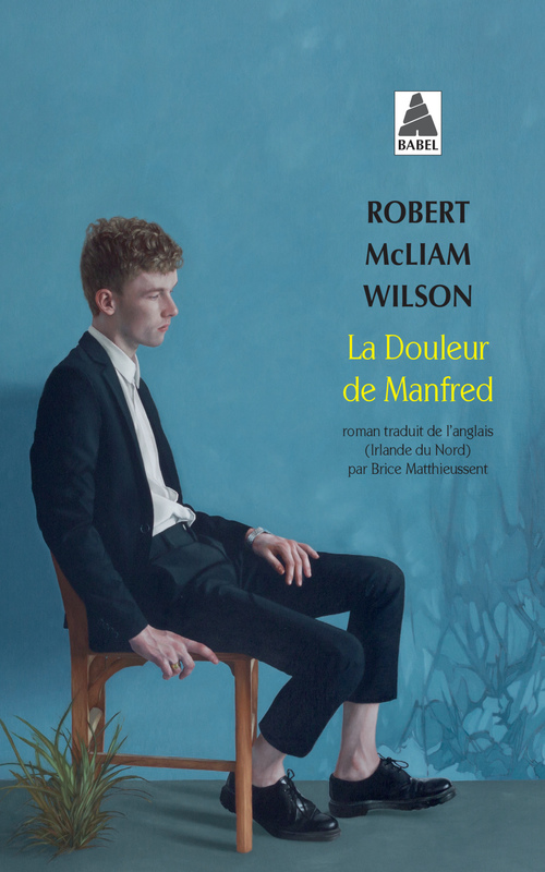 ebook cover of La Douleur de Manfred, by Robert McLiam Wilson