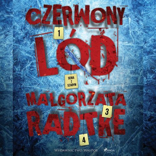Couverture audiobook de Czerwony lód, de Malgorzata Radtke