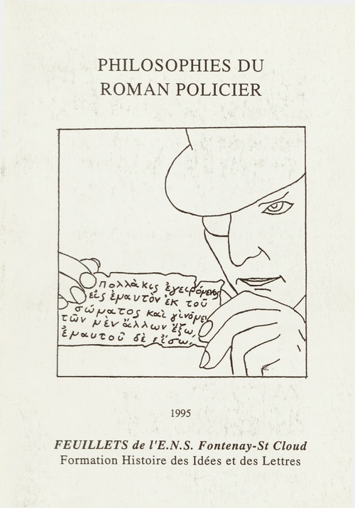 Couverture ebook de Philosophies du roman policier, de