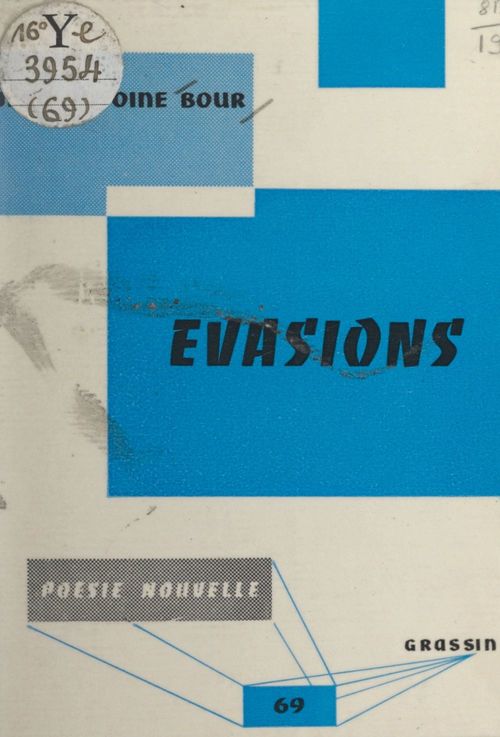 ebook cover of Évasions, by Jean-Antoine Bour