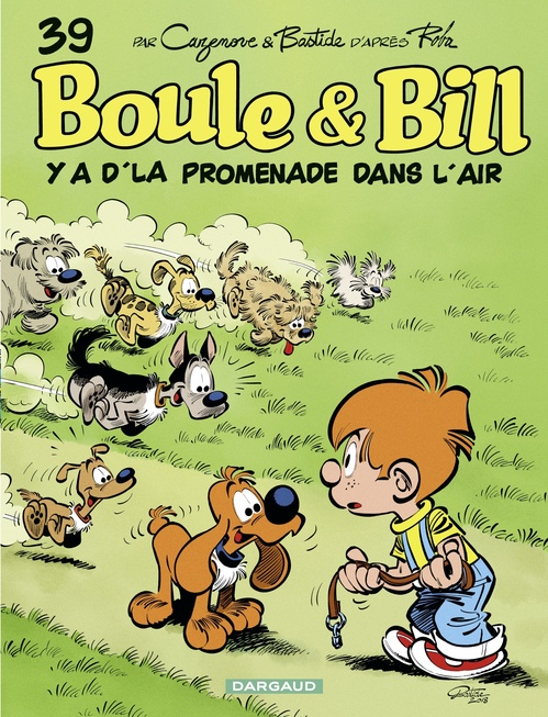 Couverture ebook de Boule & Bill - Tome 39 - Y a d'la promenade dans l'air, de Christophe Cazenove
