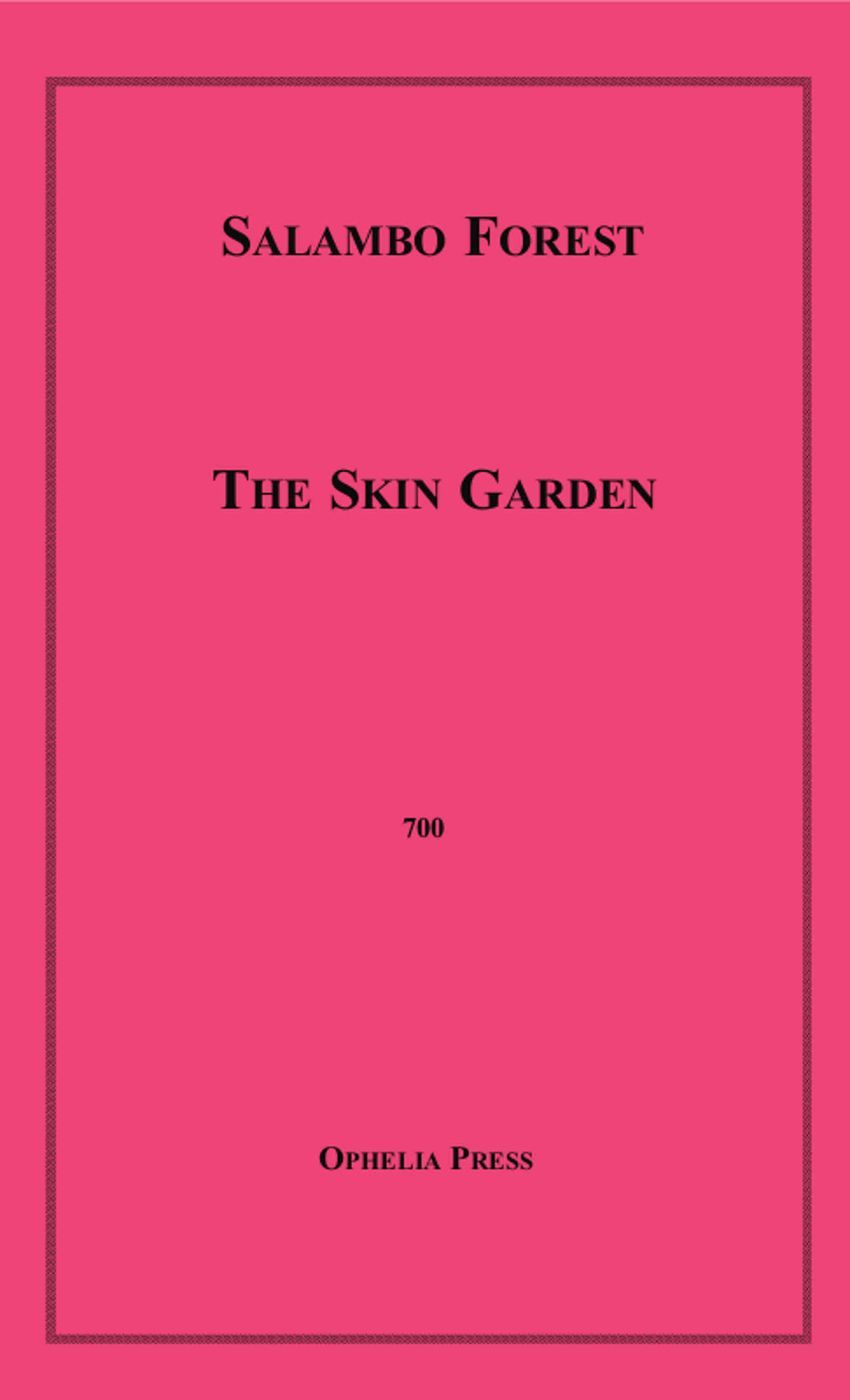 ebook cover of The Skin Garden, by Salambo Forest