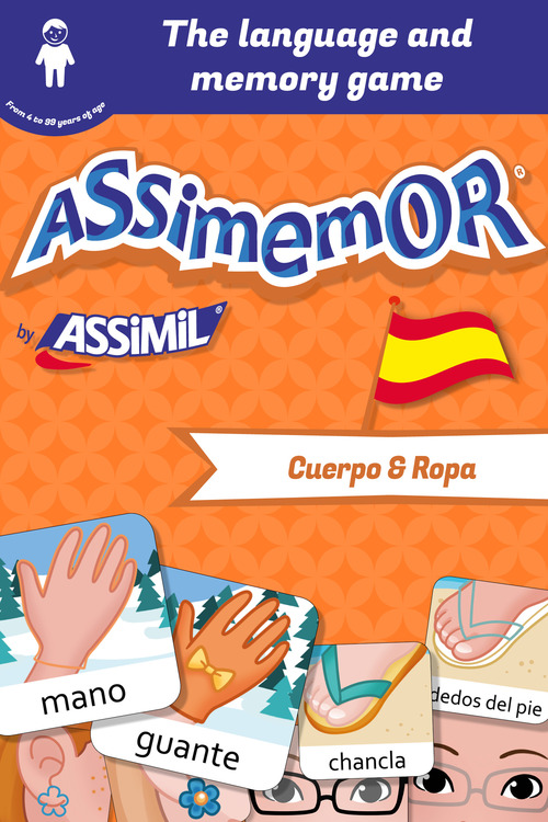 ebook cover of Assimemor - My First Spanish Words: Cuerpo y Ropa, by Celadon, Lea Fabre
