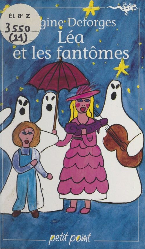 Couverture ebook de Léa et les fantômes, de Régine Deforges