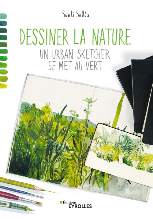 ebook cover of Dessiner la nature, by Santi Salles