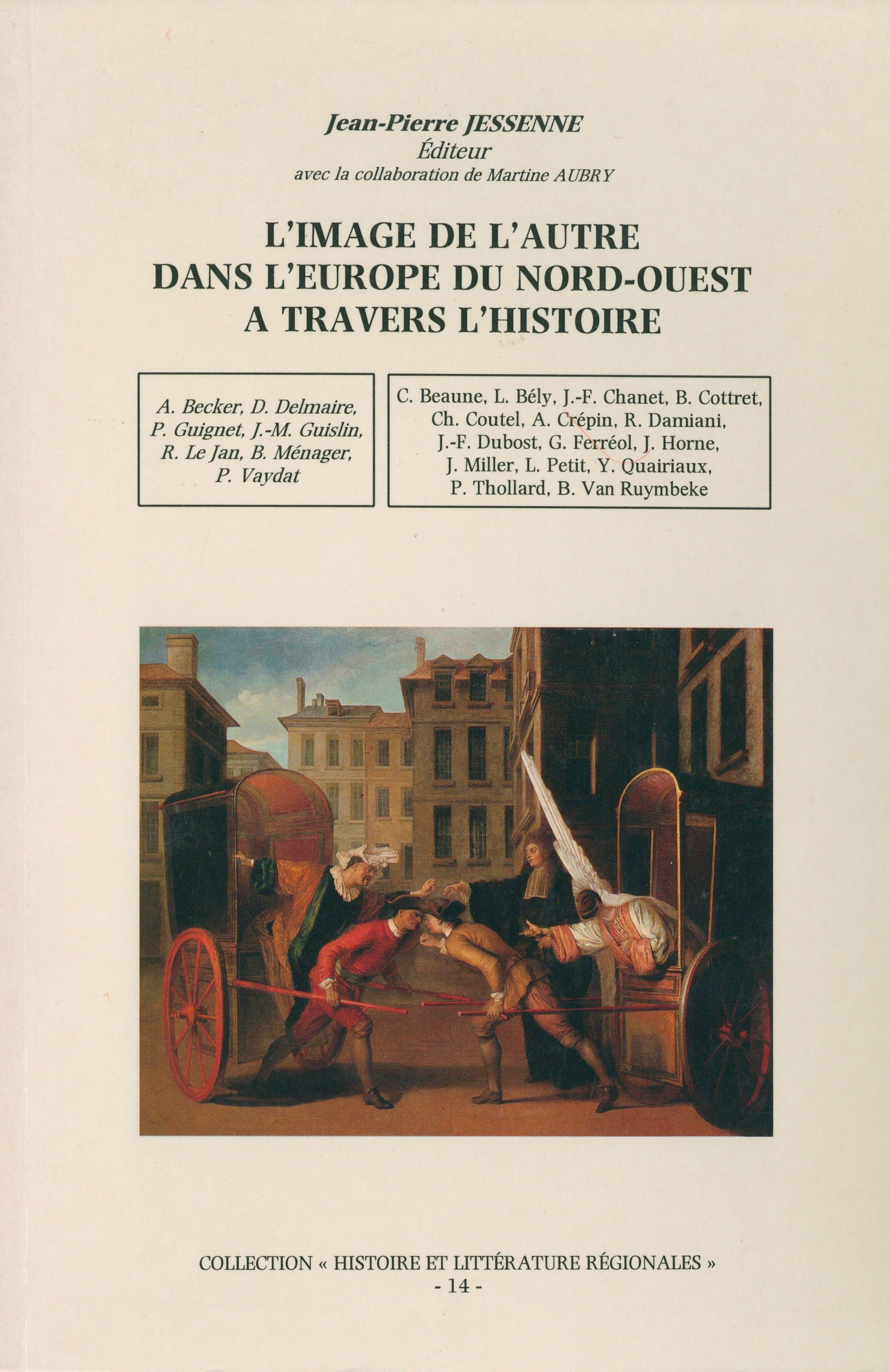 Couverture ebook de L'image de l'autre dans l'Europe du Nord-Ouest à travers l'histoire, de Collectif