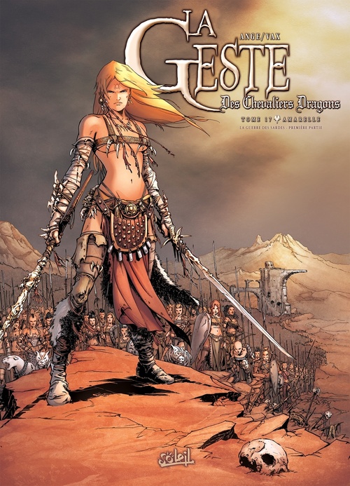 ebook cover of La Geste des Chevaliers Dragons T17 - La Guerre des Sardes 1ère partie, by  Ange