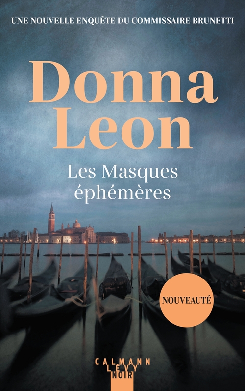 Couverture ebook de Les Masques éphémères, de Donna Leon