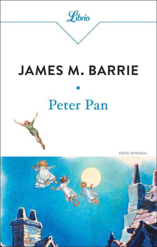 ebook cover of Peter Pan, by James Matthew Barrie