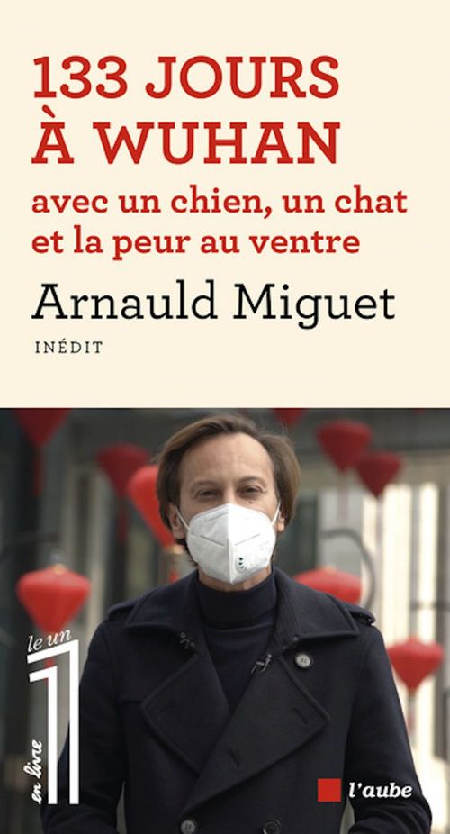 Couverture ebook de 133 jours à Wuhan avec un chien, un chat et la peur au ventre, de Arnauld Miguet