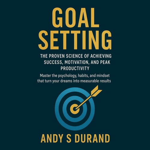 audiobook cover of Goal Setting: The Proven Science of Achieving Success, Motivation, and Peak Productivity, by Andy S Durand