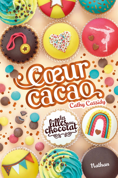 ebook cover of Les filles au chocolat - Tome 9 Coeur cacao, by Cathy Cassidy