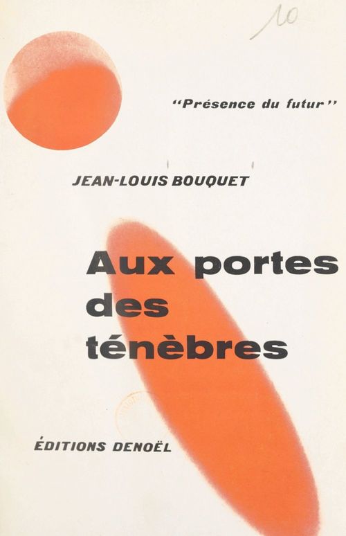 ebook cover of Aux portes des ténèbres, by Jean-Louis Bouquet