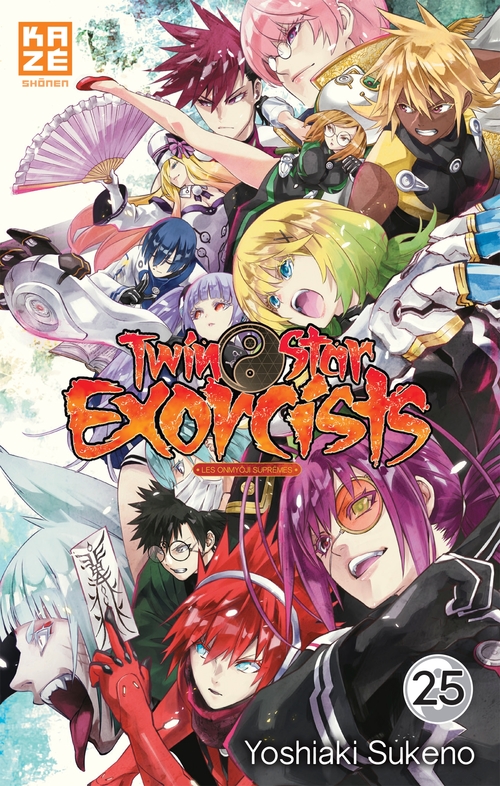 ebook cover of Twin Star Exorcists T25, by Yoshiaki Sukeno