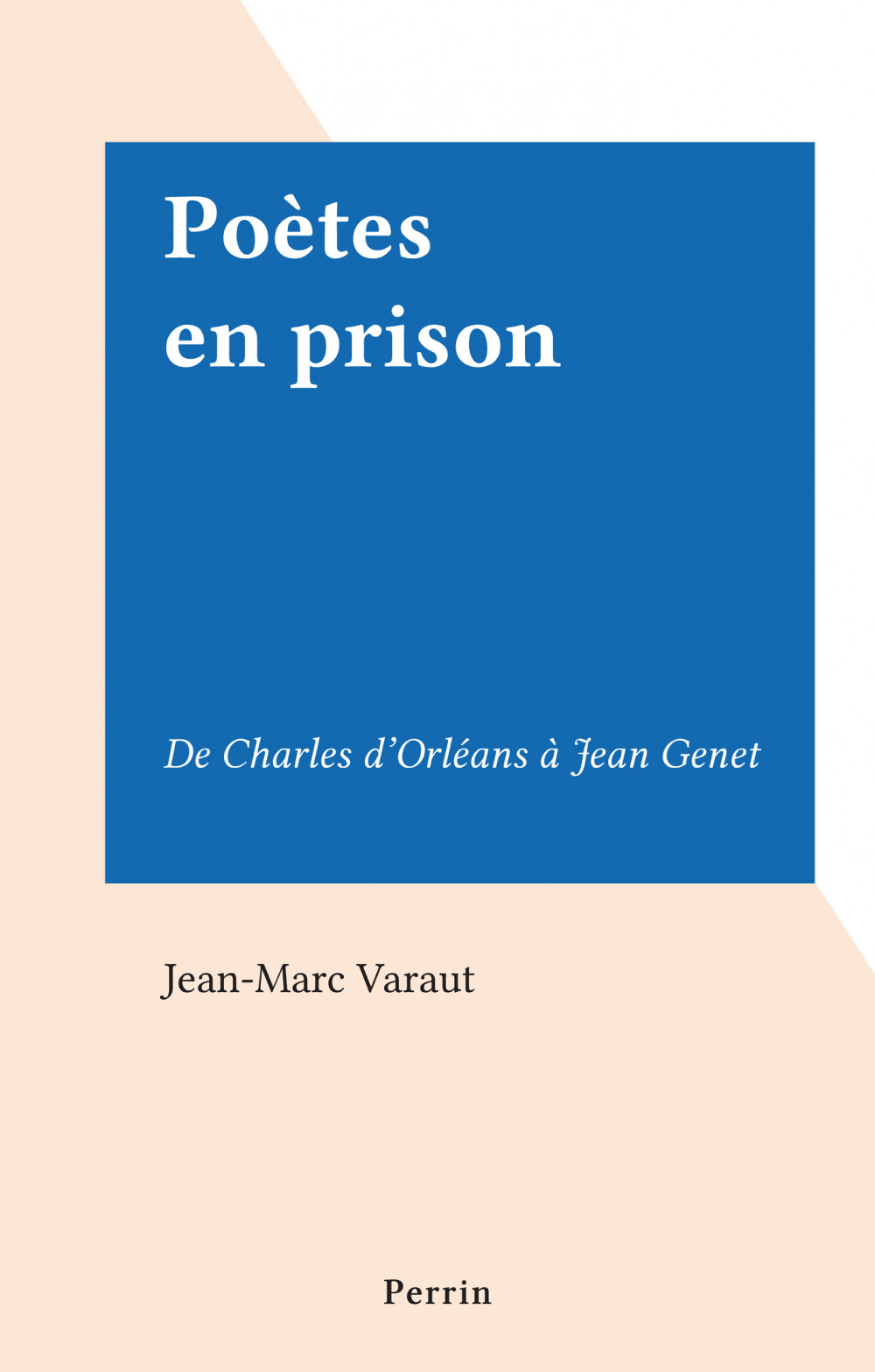 ebook cover of Poètes en prison, by Jean-marc Varaut