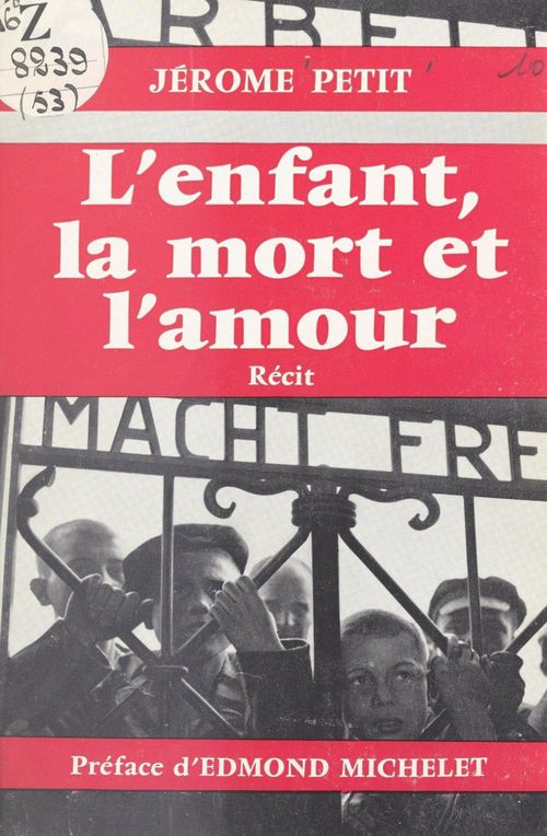 Couverture ebook de L'enfant, la mort et l'amour, de Jérôme Petit