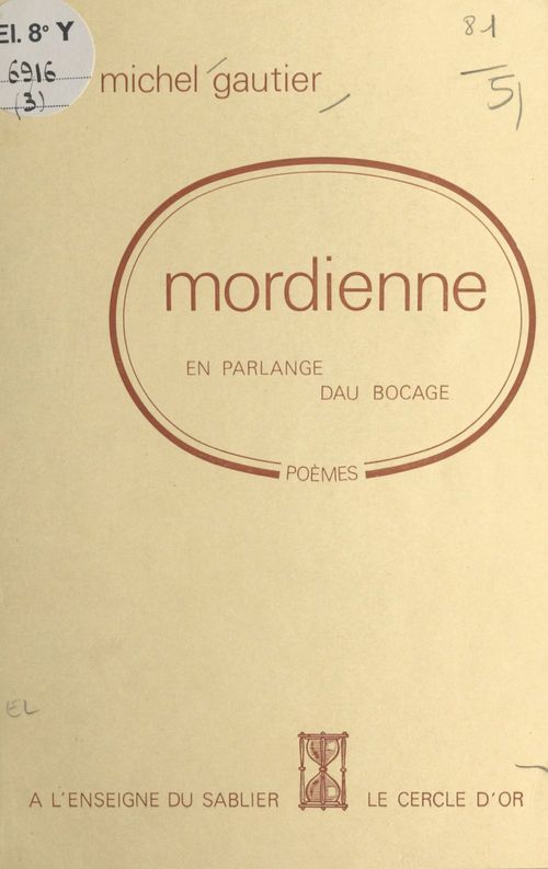 ebook cover of Mordienne : en parlange dau bocage, by Michel Gautier