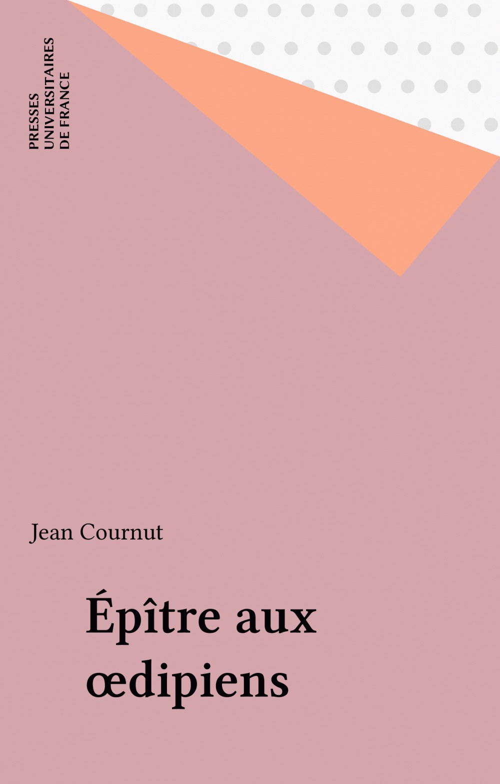 Couverture ebook de Épître aux oedipiens, de Jean Cournut