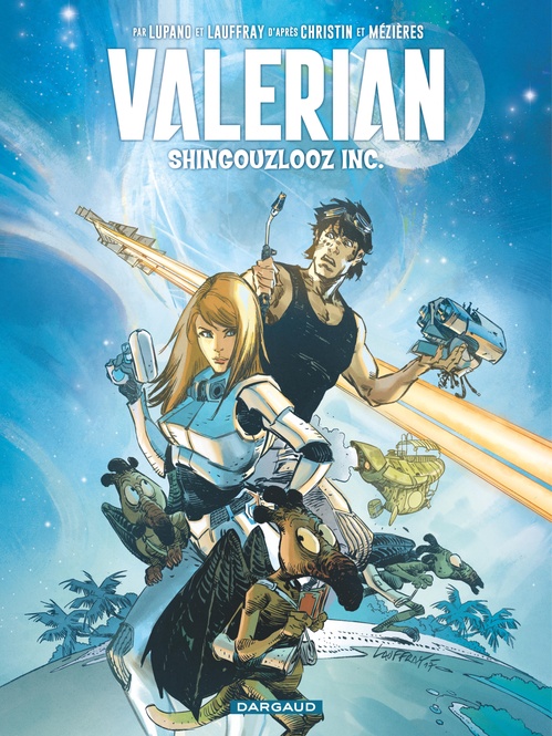 ebook cover of Valérian, vu par... - Shingouzlooz Inc., by Wilfrid Lupano, Mathieu Lauffray