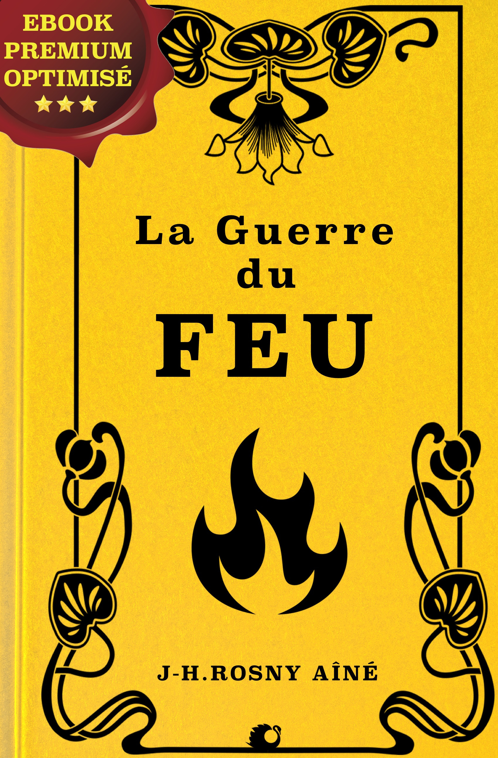 ebook cover of La guerre du Feu, by J.-H. Rosny Aine