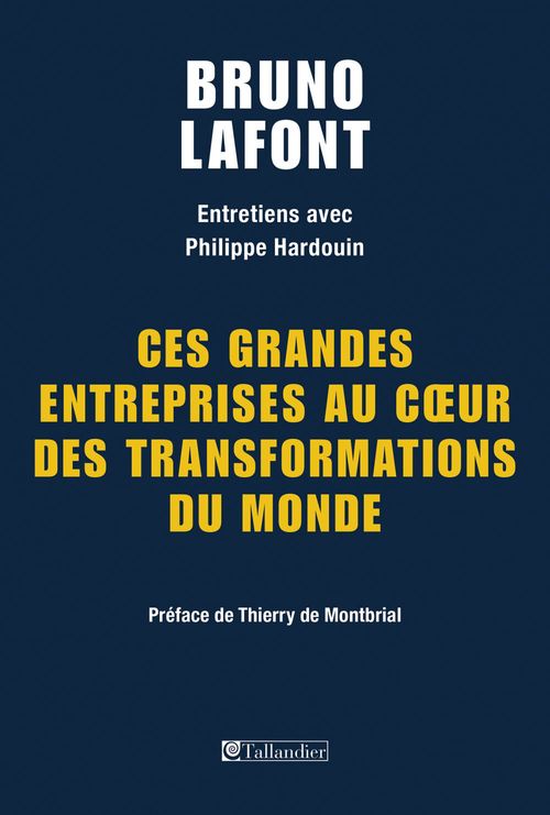 ebook cover of Ces grandes entreprises au cur des transformations du monde, by Bruno Lafont