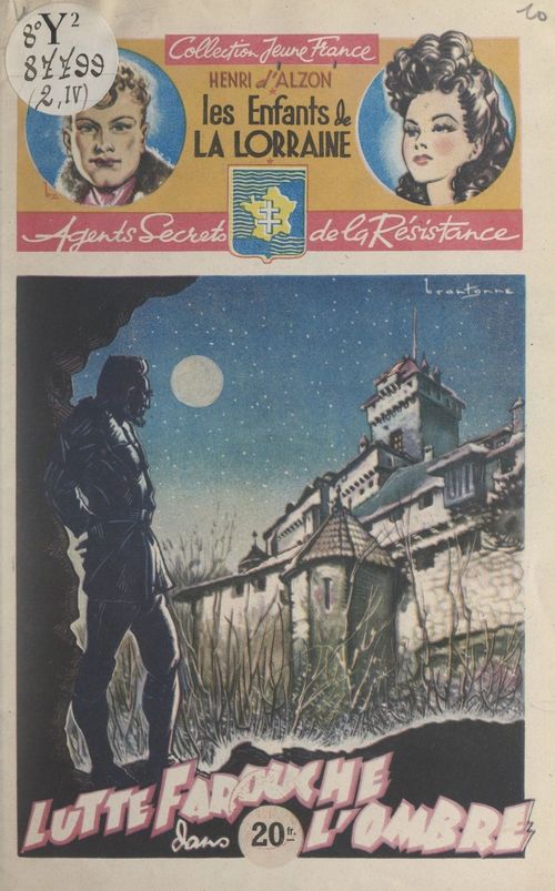 ebook cover of Lutte farouche dans l'ombre..., by Henri D'Alzon