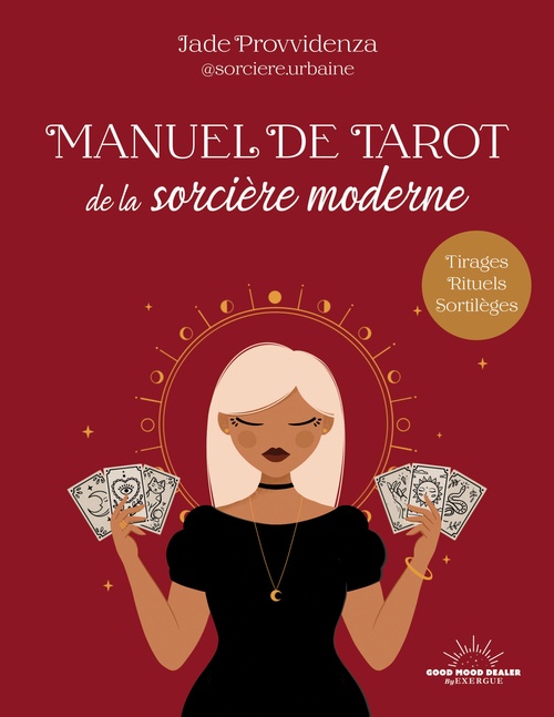 ebook cover of Manuel de tarot de la sorcière moderne, by Jade Provvidenza