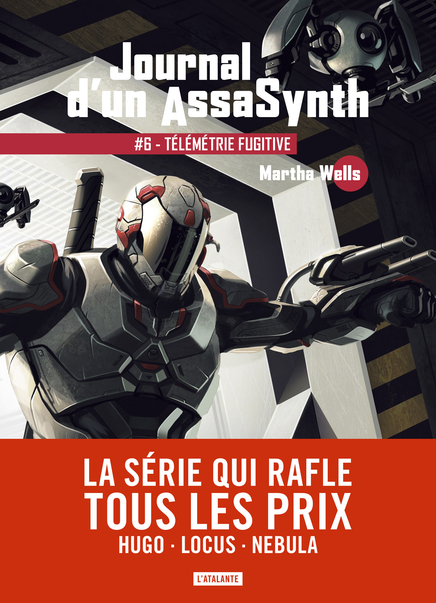 ebook cover of Télémétrie fugitive, by Martha Wells